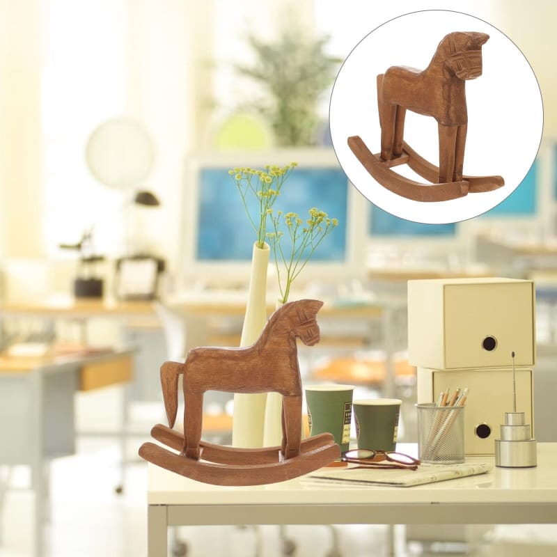 2pcs Antique wooden rocking (Mini) - Dream Horse