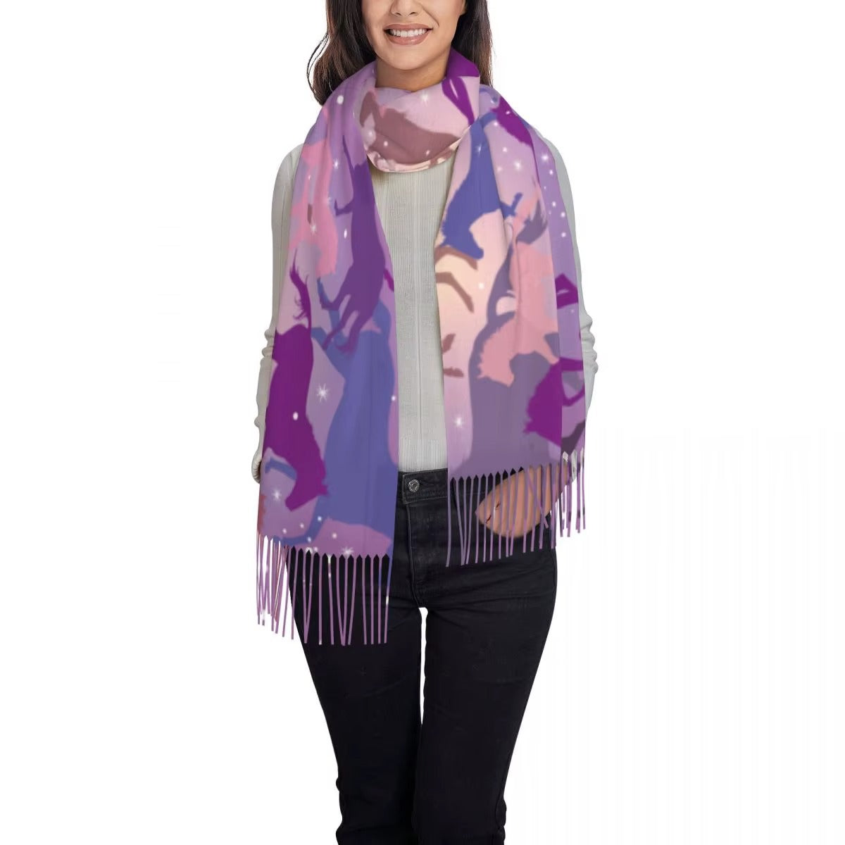 Crazy horse poncho 