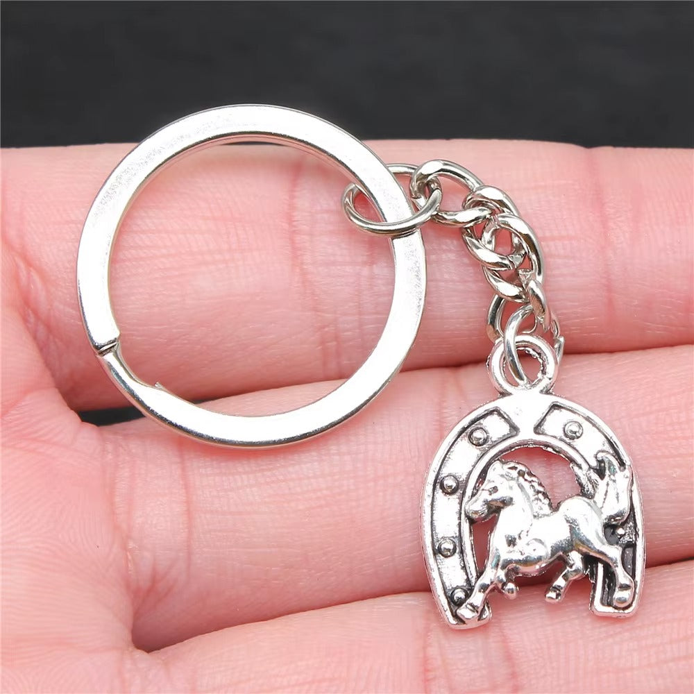 Custom horse keychain