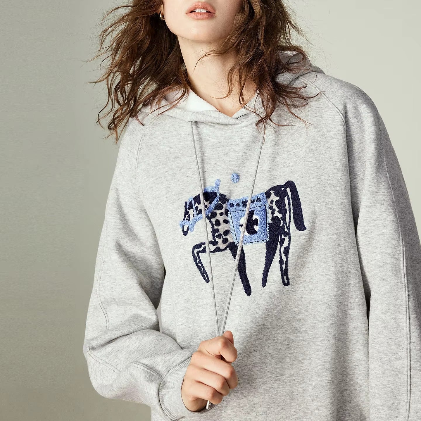 Dress horse print