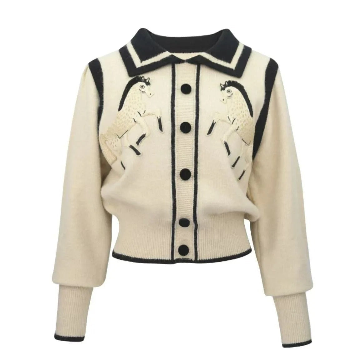 Equestrian sweater for women