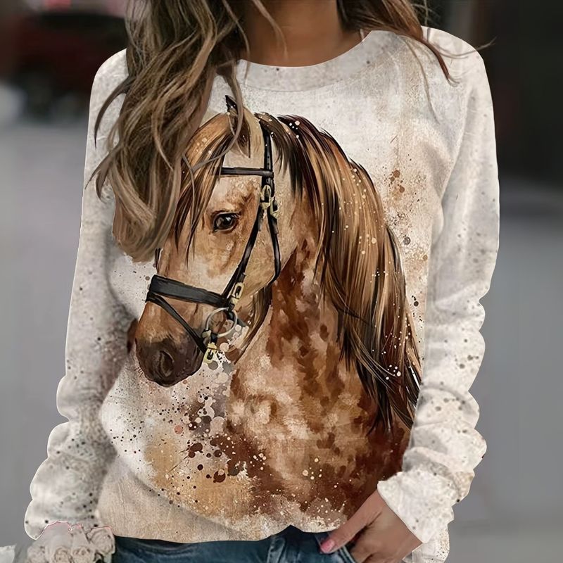 Equestrian sweatshirt