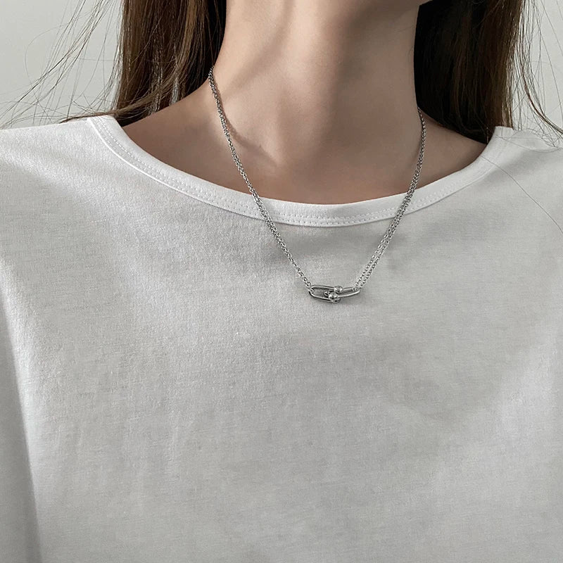 Horse shoe charm necklace Dream Horse
