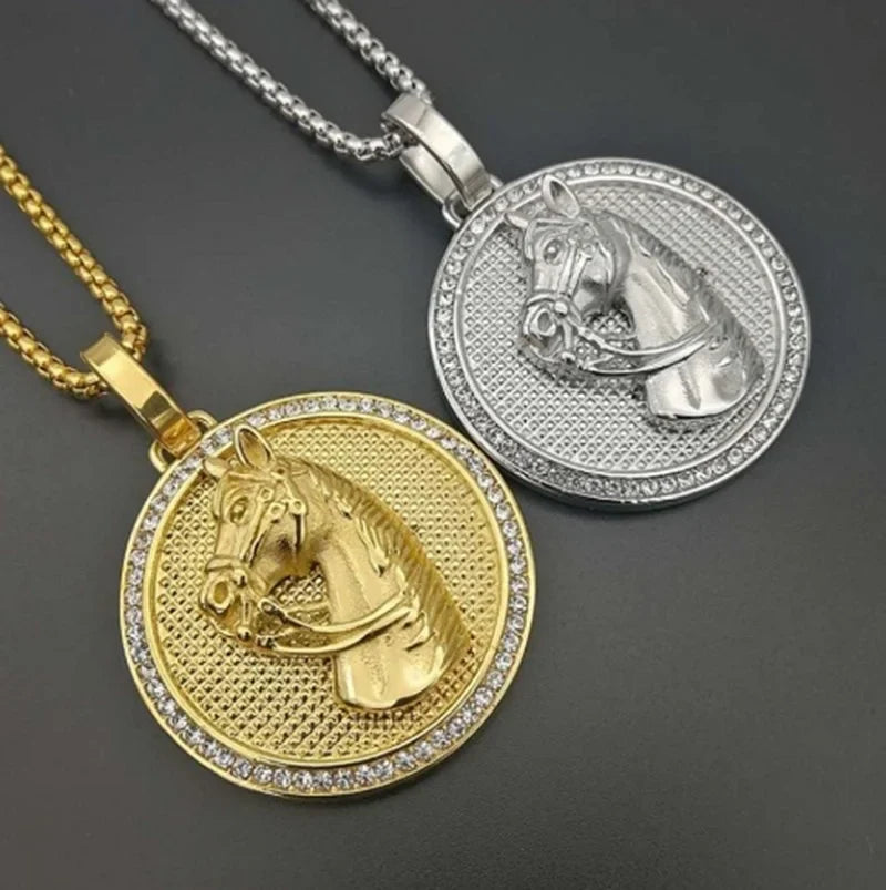 Horse coin necklace Dream Horse