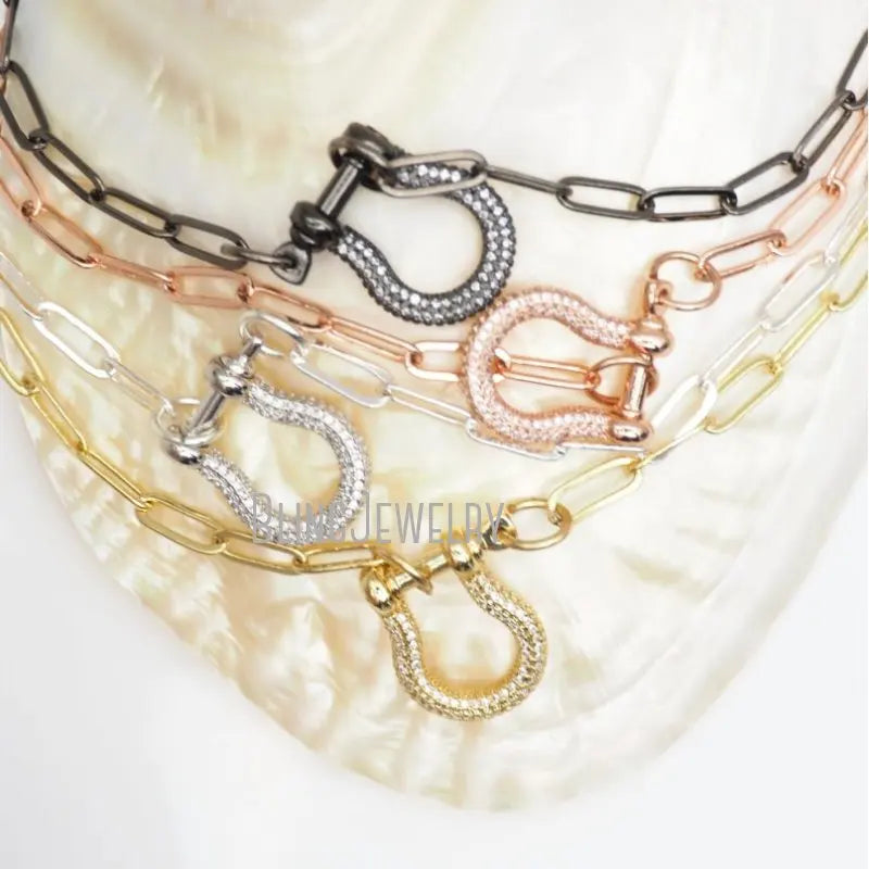 Horseshoe clasp necklace Dream Horse