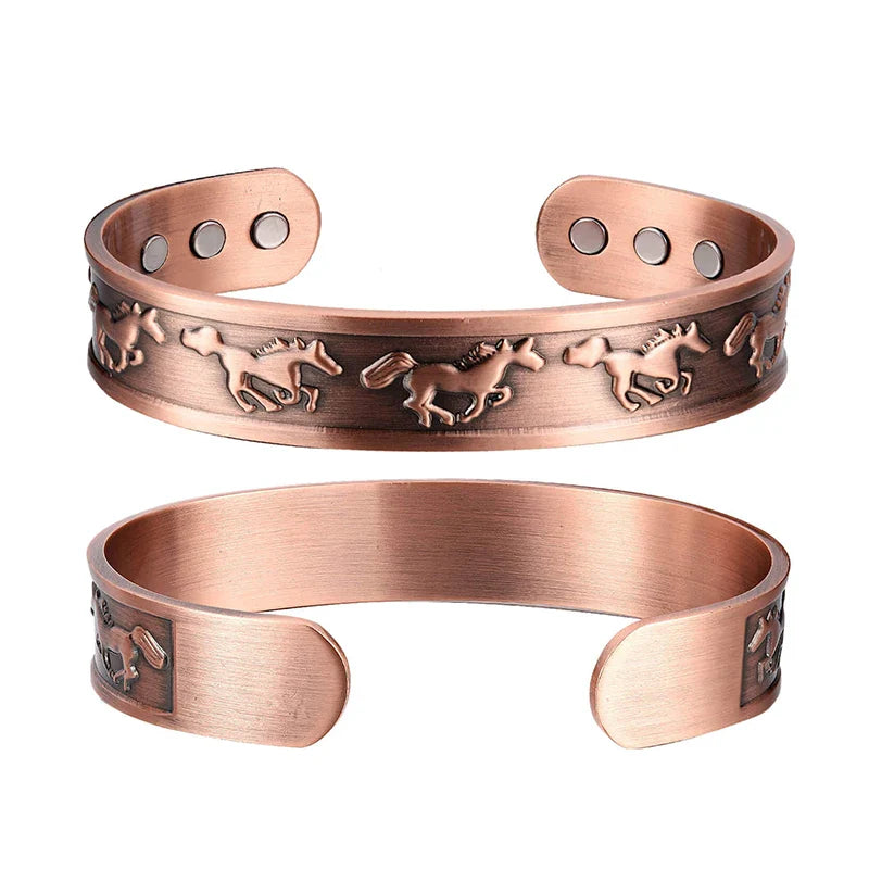 Copper horse bracelet Dream Horse