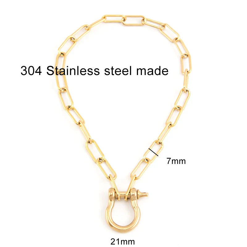 Horseshoe shaped necklace Dream Horse