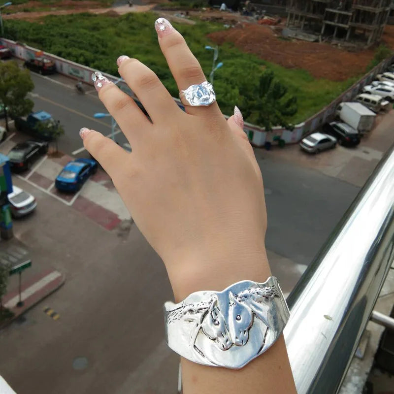 Engraved horse bracelet Dream Horse