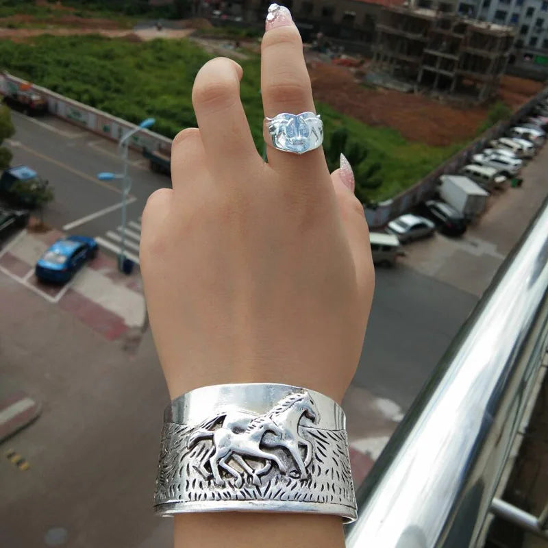 Horse bangle bracelet Dream Horse
