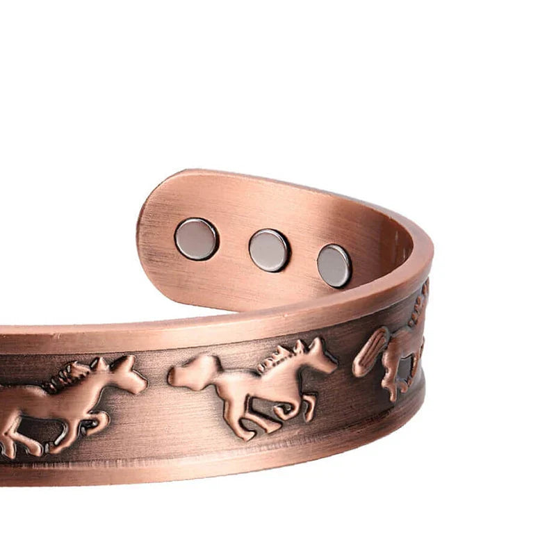 Copper horse bracelet Dream Horse