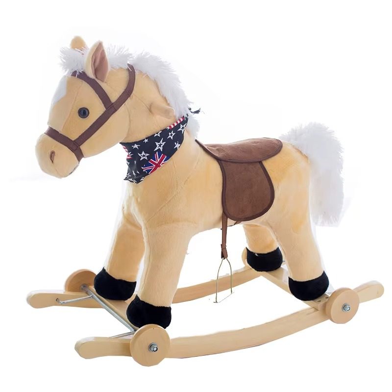 Happy trails rocking horse