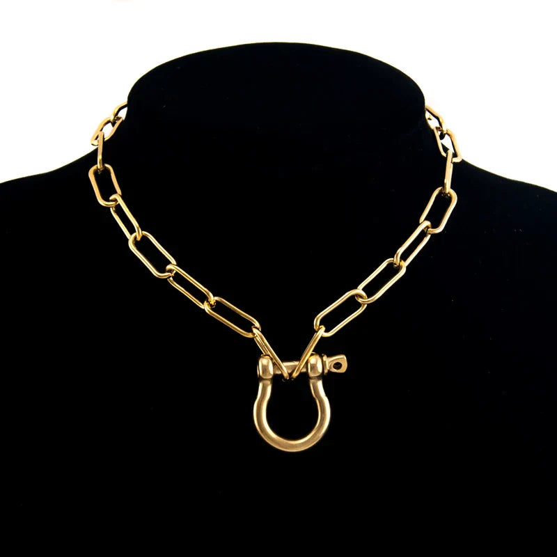 Horseshoe shaped necklace Dream Horse