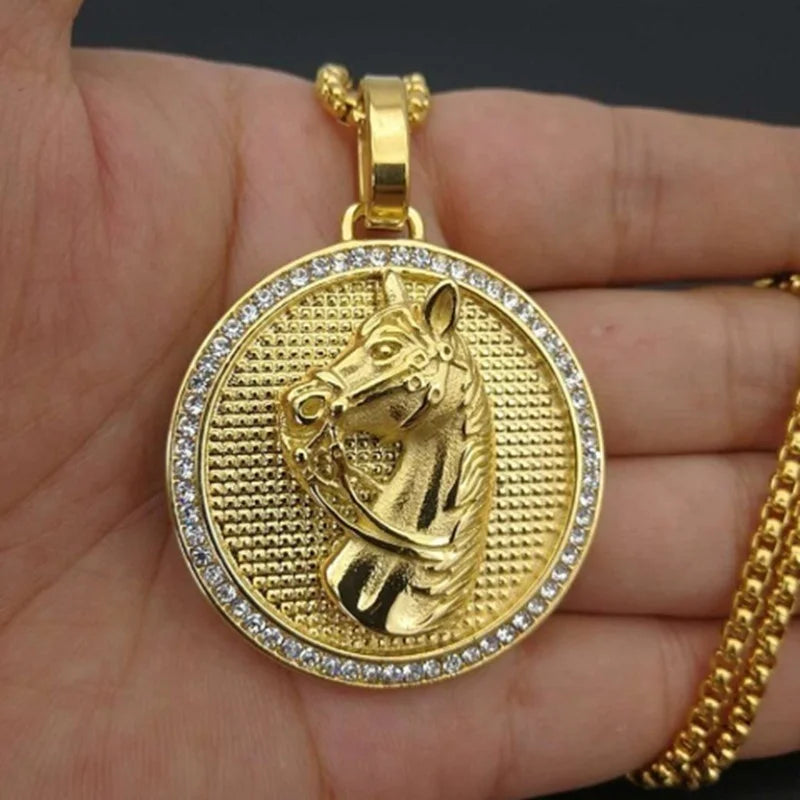 Horse coin necklace Dream Horse