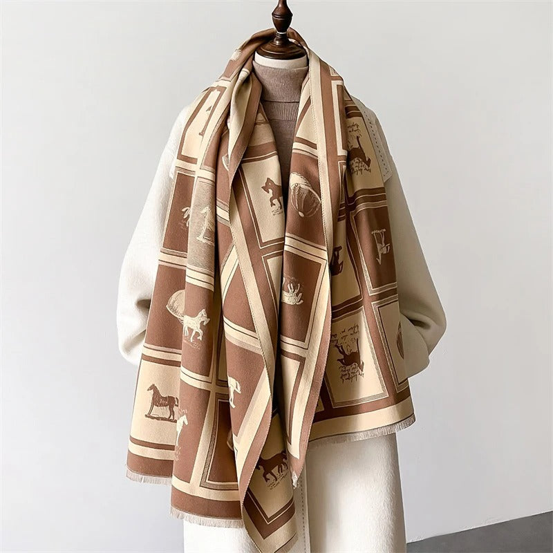 Horse riding poncho