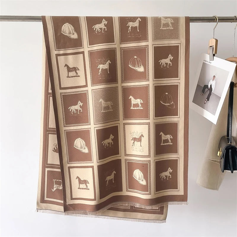 Horse riding poncho