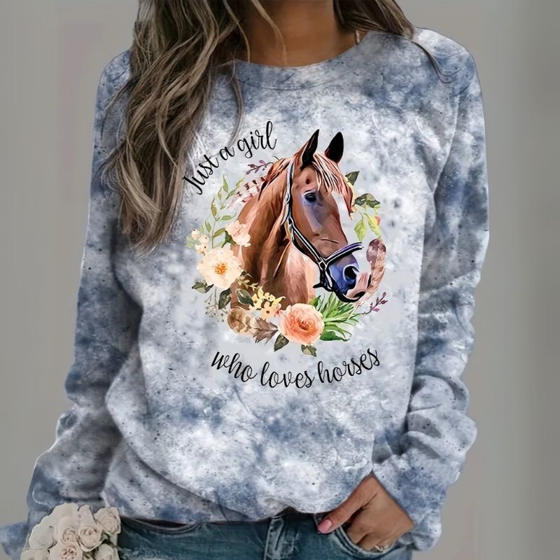 Horse riding sweatshirts