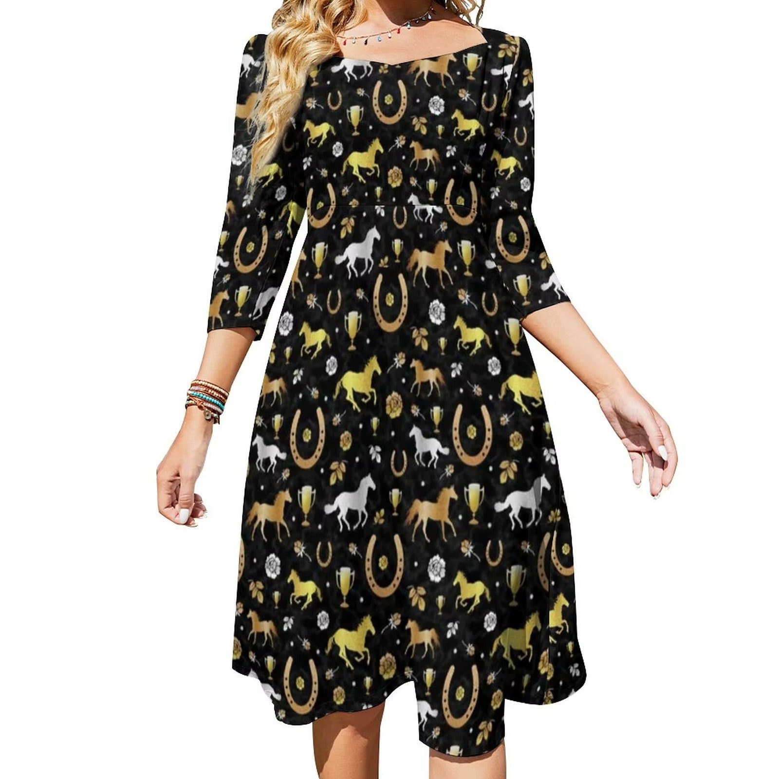 Horse shoe dress