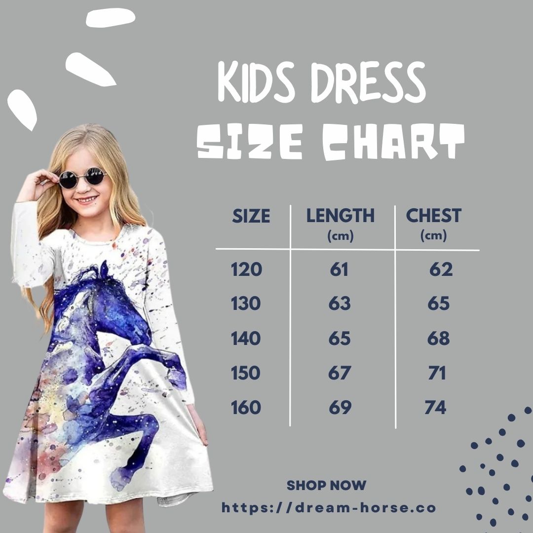 Kids Dress size guide