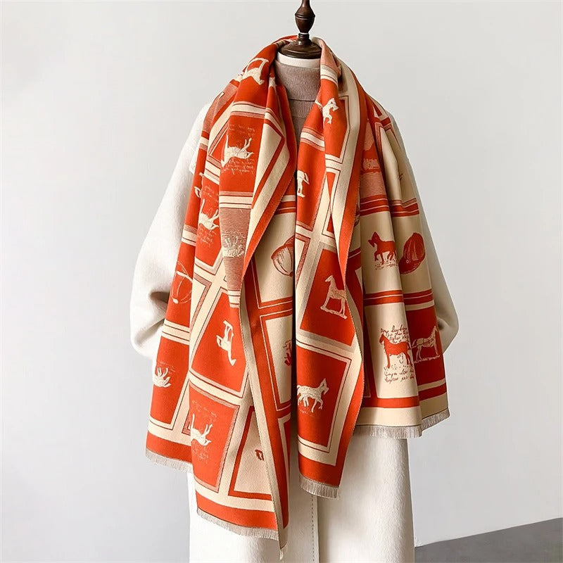 Luxury poncho horse 