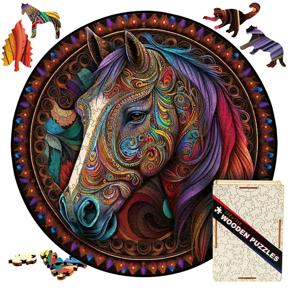 Puzzles with horses