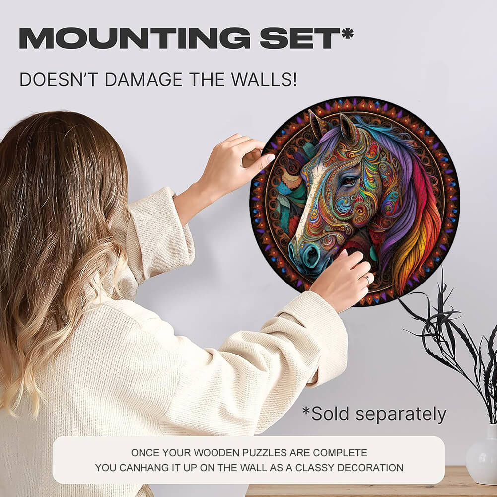 Puzzles with horses