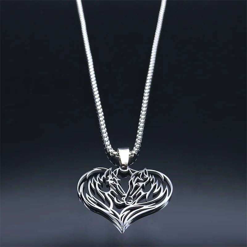 Beautiful horse necklace Dream Horse