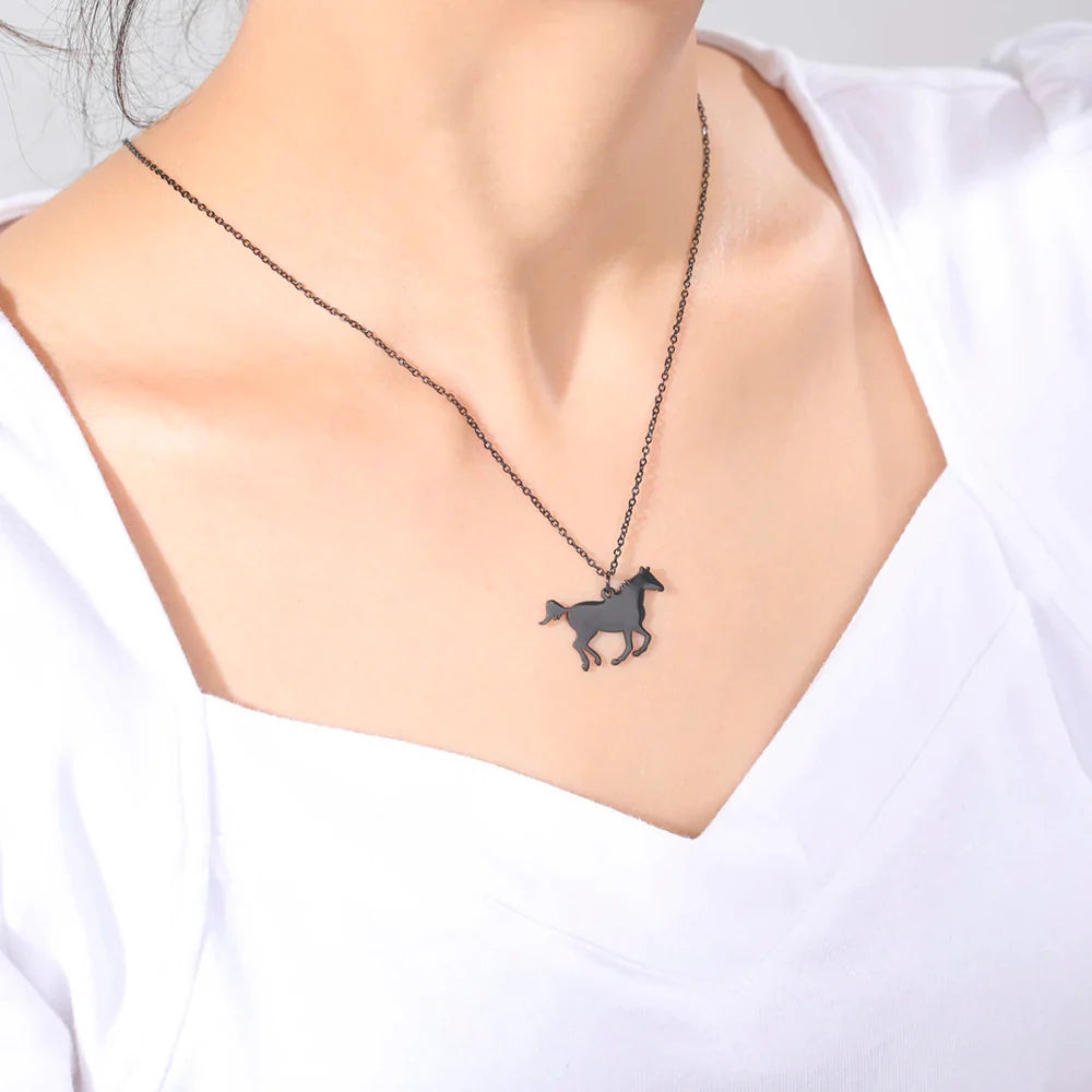 Horse racing necklace Dream Horse