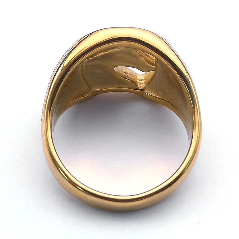 Horse head gold ring Dream Horse