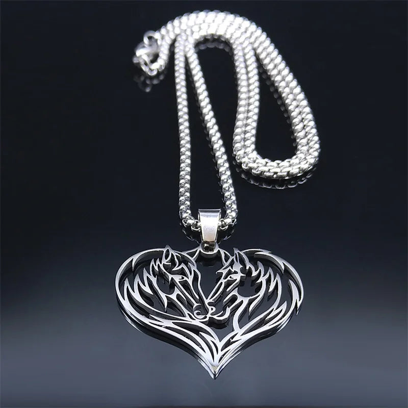 Beautiful horse necklace Dream Horse