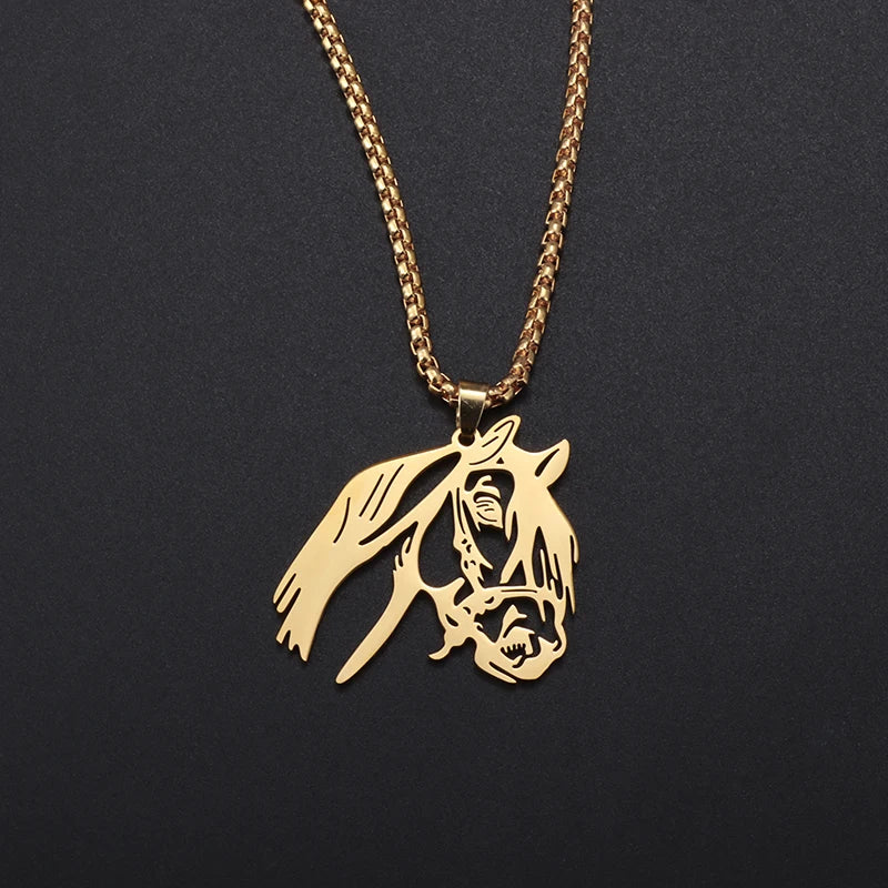 Gold horse chain Dream Horse