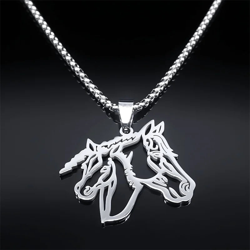 Necklace with a horse Dream Horse