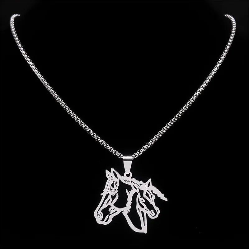 Necklace with a horse Dream Horse