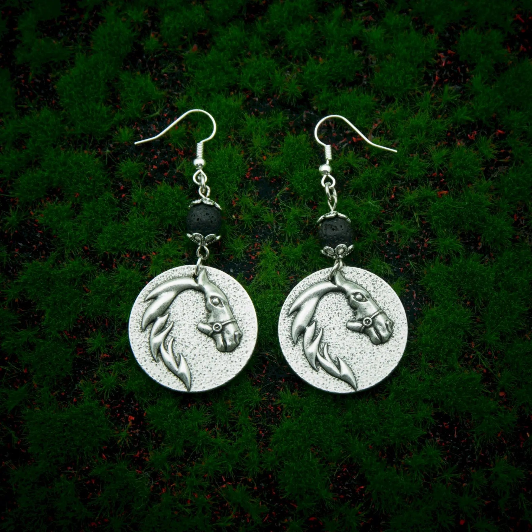 Horse silver earrings Dream Horse