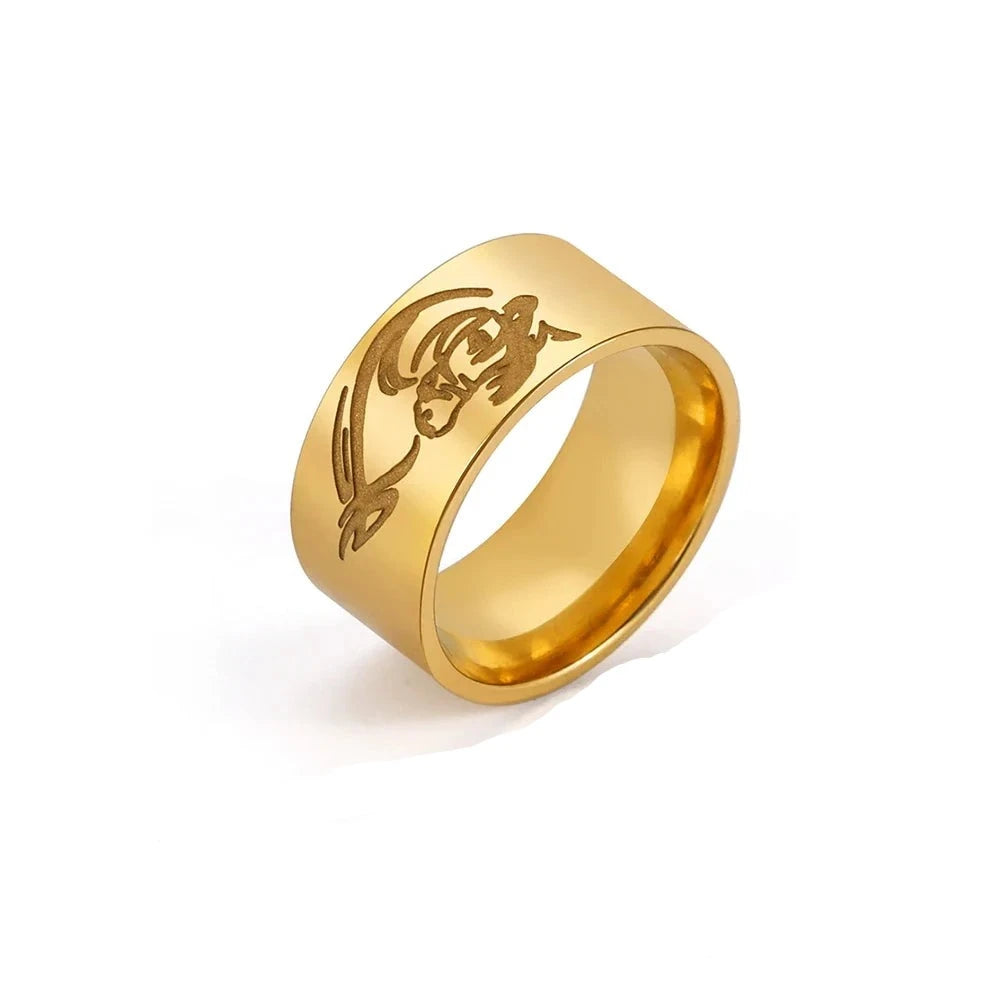 Gold ring with horse Dream Horse