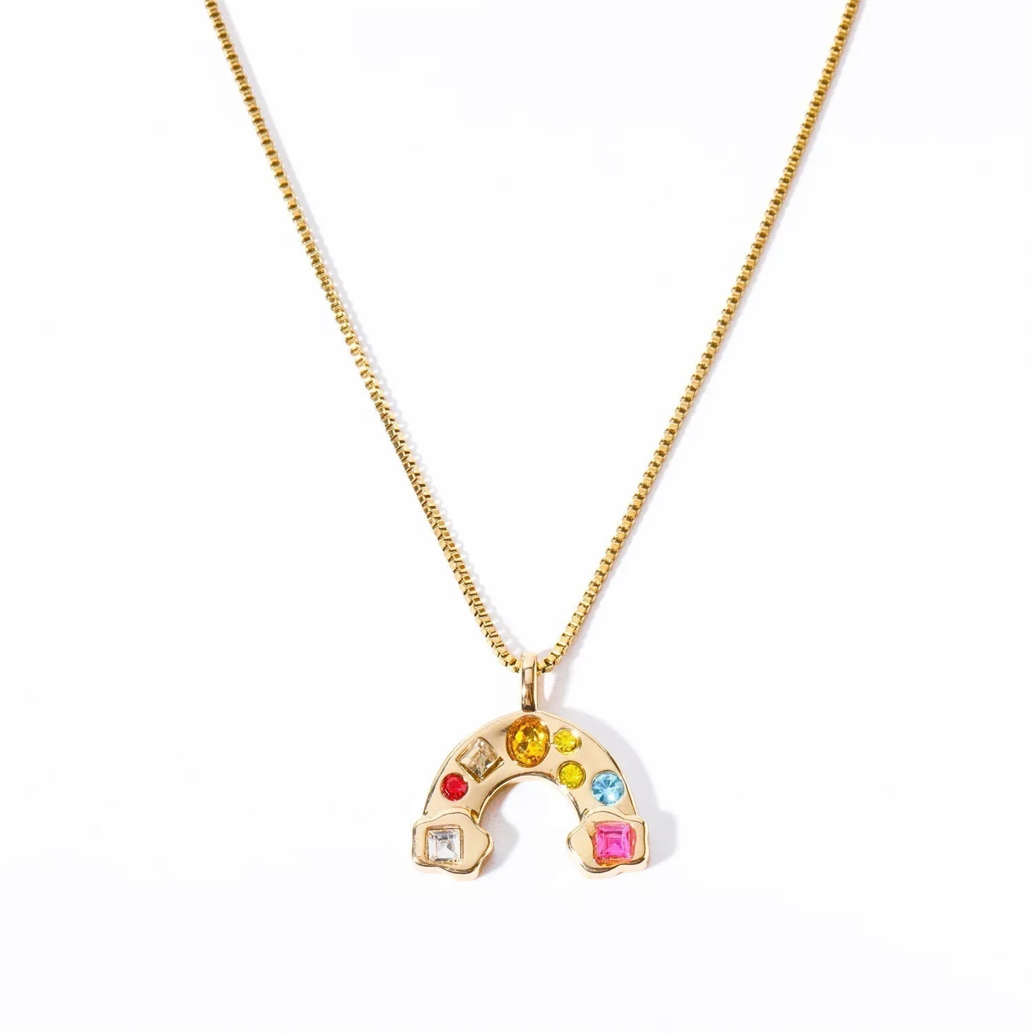 Dainty horseshoe necklace Dream Horse