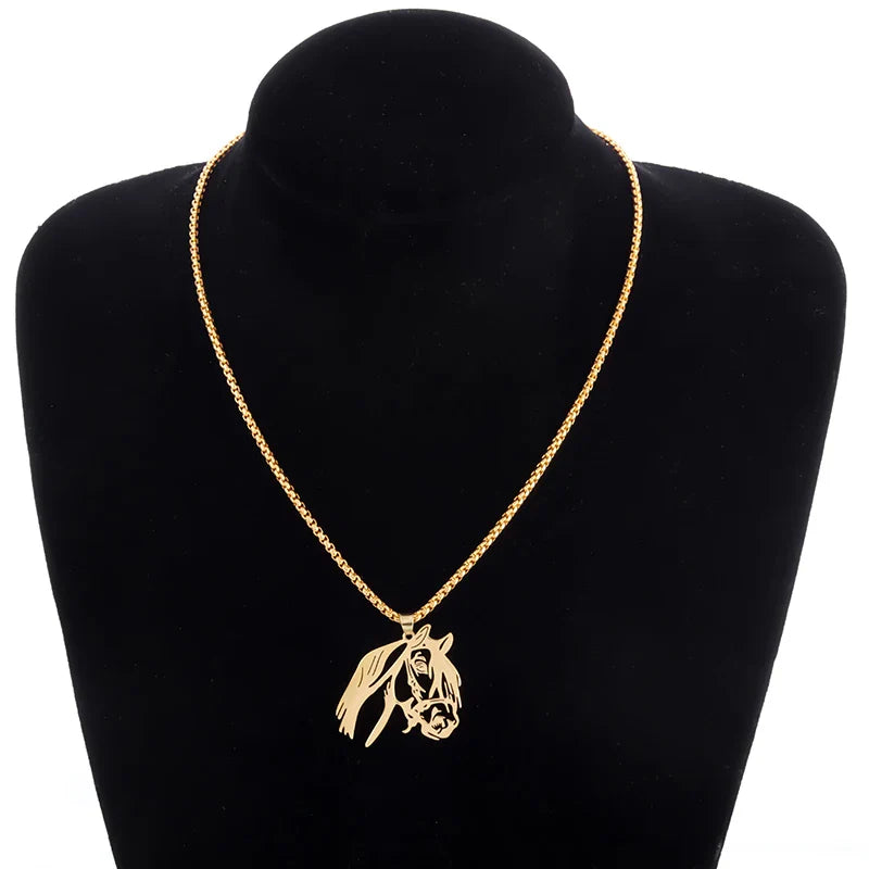Gold horse chain Dream Horse