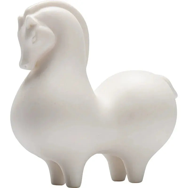 White porcelain horse statue Dream Horse