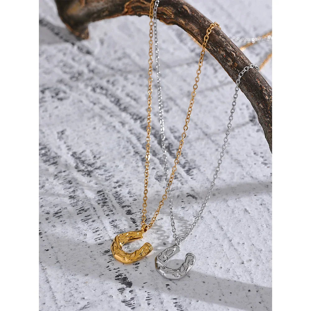 Horseshoe necklace for men Dream Horse