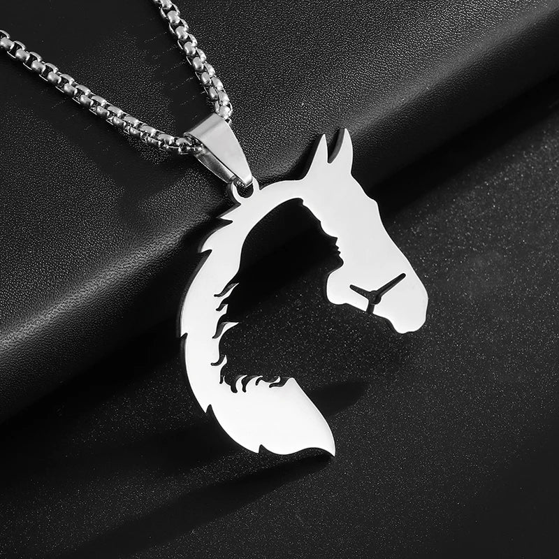 Horse necklace for men Dream Horse
