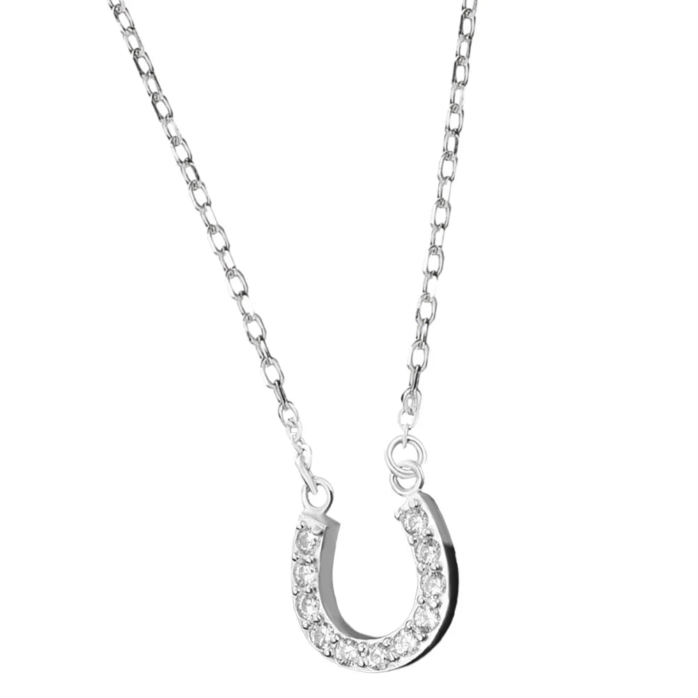 Horseshoe necklace pendant Dream Horse