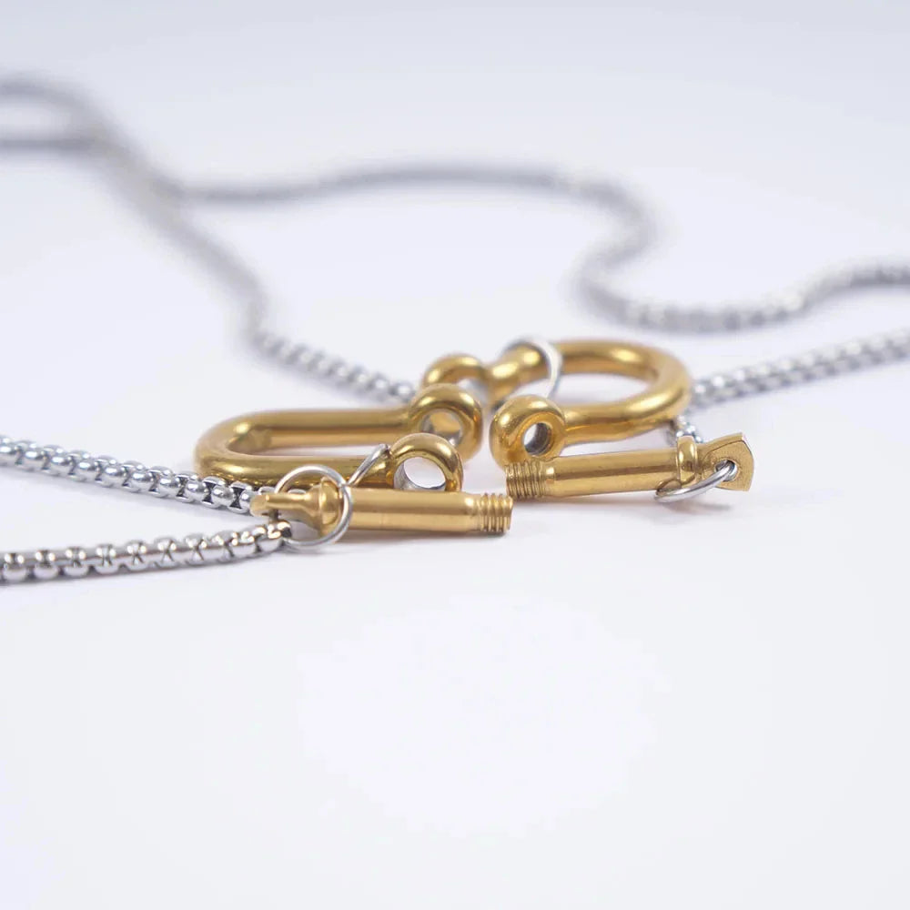 Horseshoe pendant for men Dream Horse