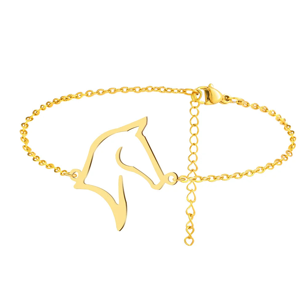 Horse gold bracelet Dream Horse
