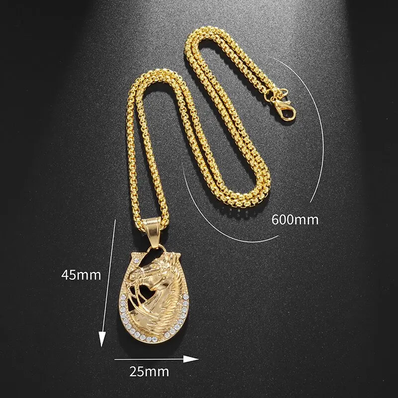 Horse chain necklace Dream Horse