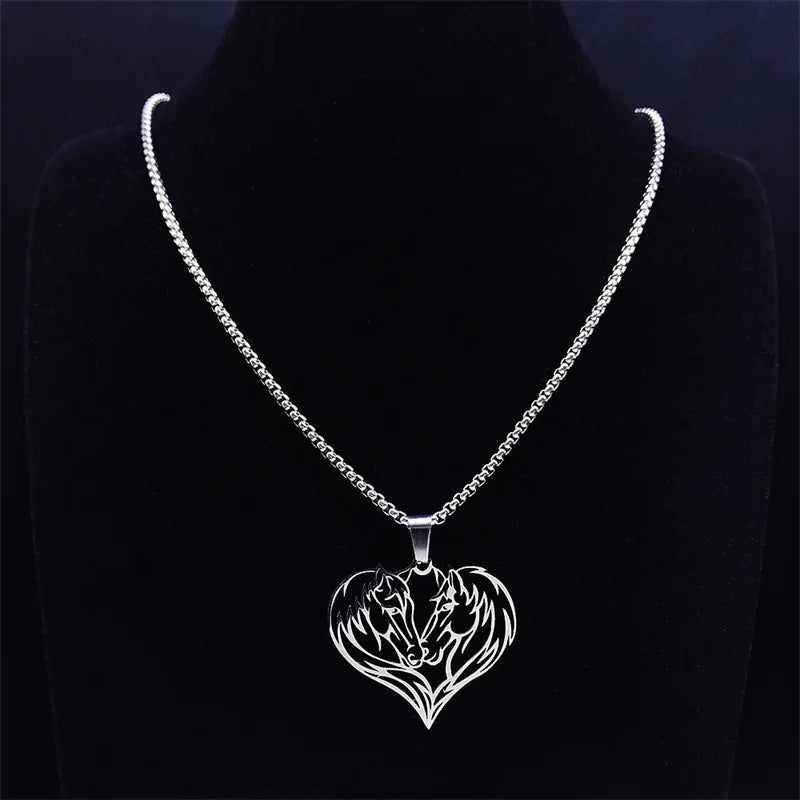 Beautiful horse necklace Dream Horse