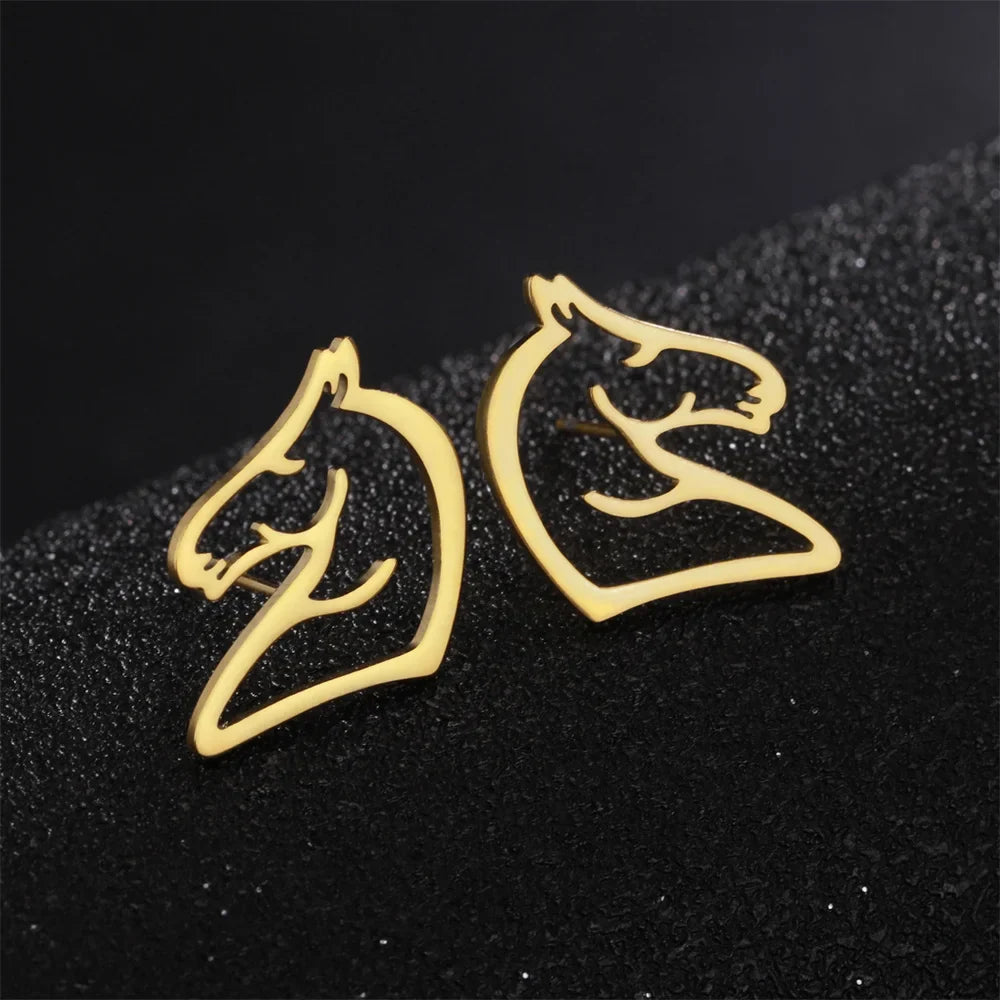 Horse stud earrings Dream Horse