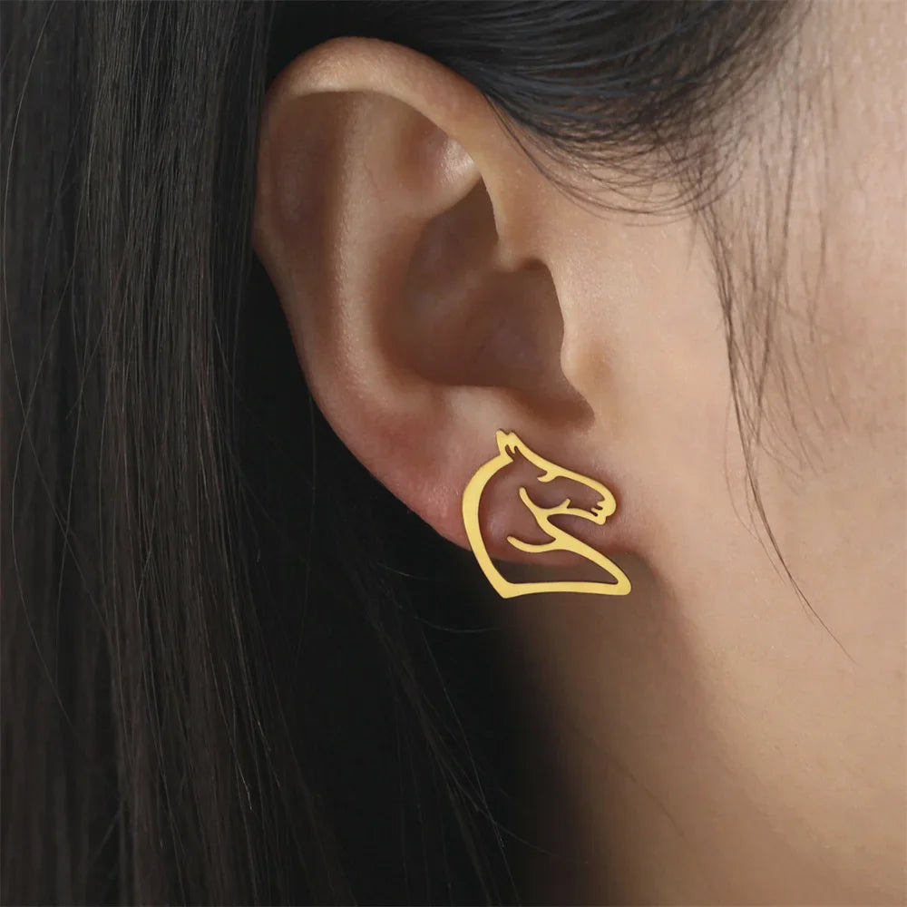 Horse stud earrings Dream Horse