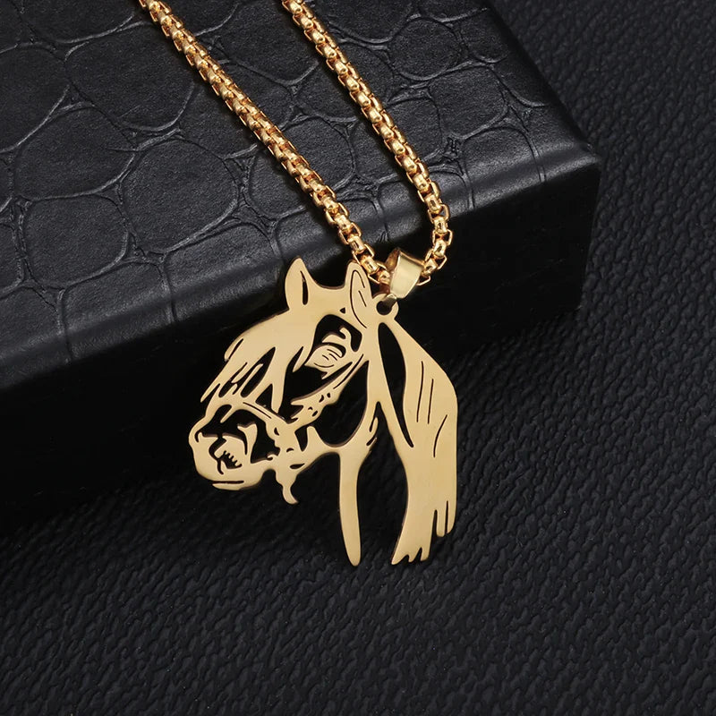 Gold horse chain Dream Horse
