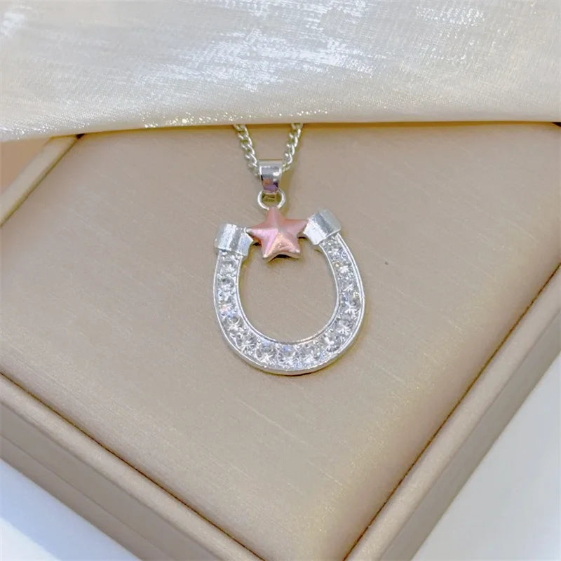 Horseshoe star necklace Dream Horse
