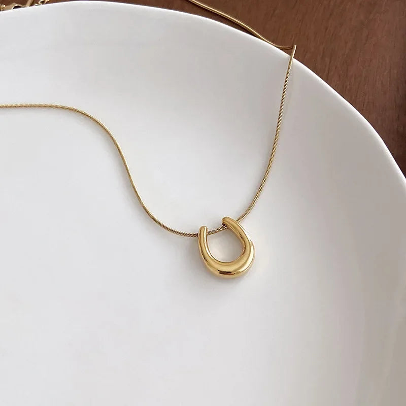 Horseshoe jewelry gold Dream Horse