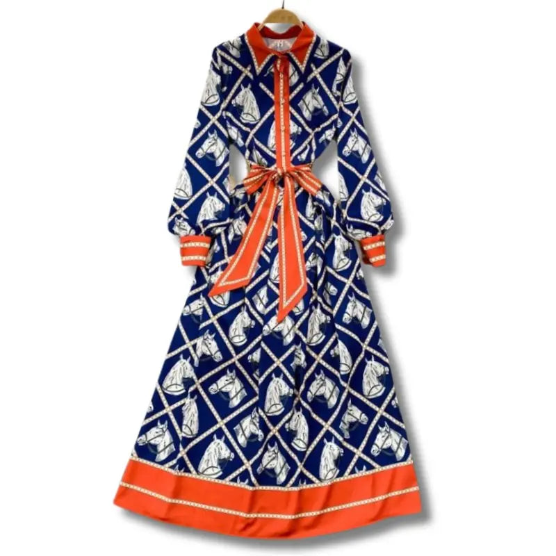 Vintage horse dress